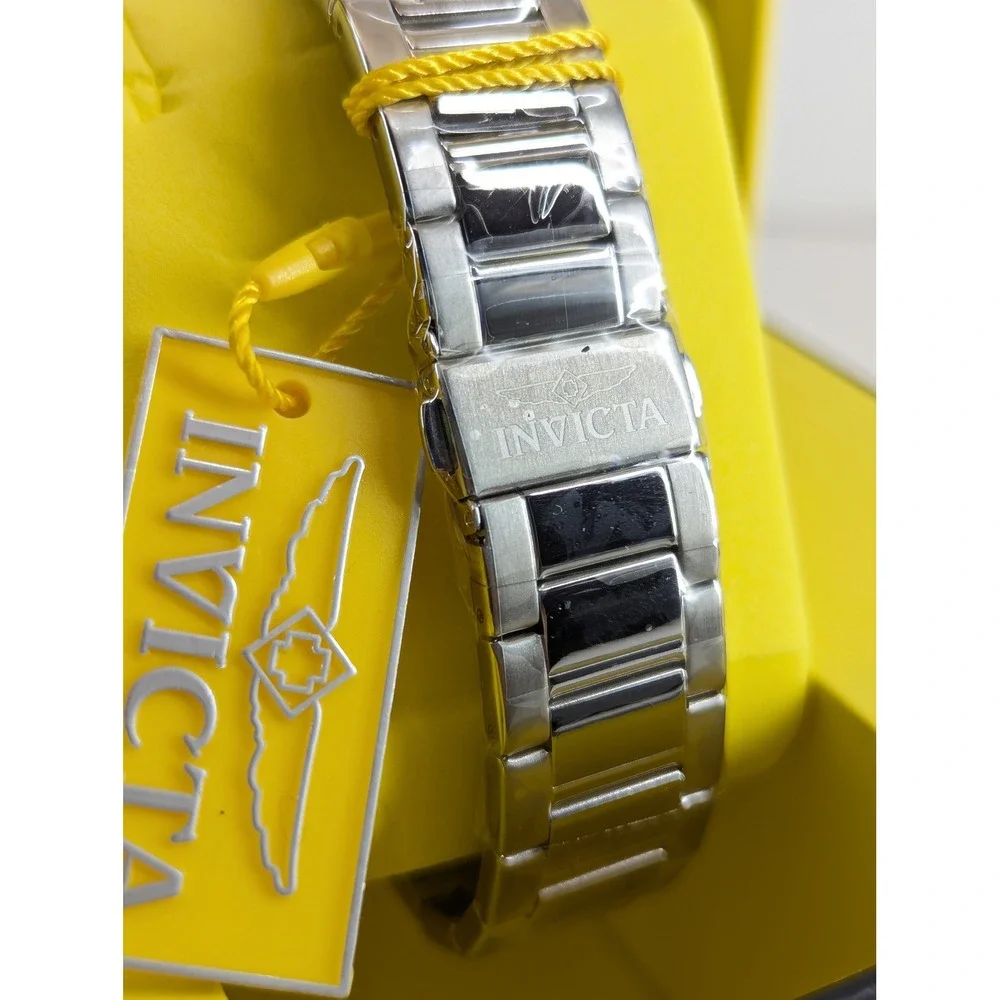 Invicta Celestial Kepler Mens Watch 48491 Black Dial 43mm Stainless Steel Quartz
